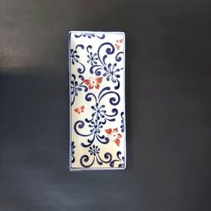 Pier 1 Appatizer Tray - design Butterfly Blossom